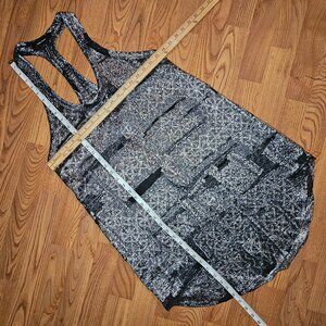 Isabel Marant Silk Blend Metallic Racer Back Tank Top Tunic, FR38 / Medium